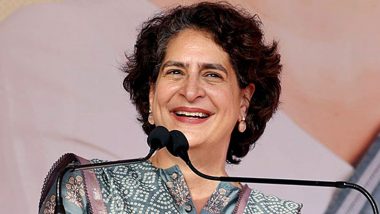 Wayanad Lok Sabha By-Election Result 2024: Congress-Led UDF Candidate Priyanka Gandhi in Lead in Early Trends, BJP’s Navya Haridas Trailing