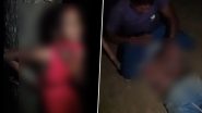 Raebareli: Married Man Leaves Wife To Celebrate Karwa Chauth With Lover in Uttar Pradesh, Both Tied and Beaten After Being Caught by Villagers (Watch Video)