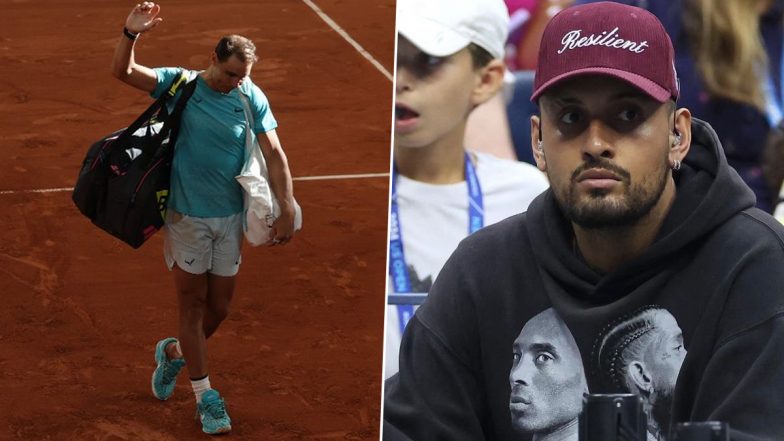 Rafael Nadal Retires: Nicholas Kyrgios Reacts As 22-Time Grand Slam Champion Bids Farewell to Tennis, Says 'I Wanna Play You One Last Time'