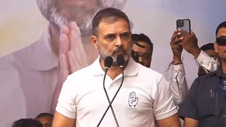 Dalit Youth Dies in Police Custody: Rahul Gandhi Condemns Death of Youth in Madhya Pradesh, Says ‘Not Possible Without Support of State Government’