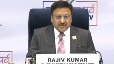 Jammu and Kashmir Assembly Elections Results 2024: Peaceful Conclusion of Poll Process in Union Territory Triumph of Democratic Spirit, Says Chief Election Commissioner Rajiv Kumar