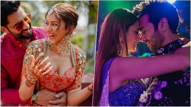 Happy First Karwa Chauth 2024! Rakul Preet Singh-Jackky Bhagnani, Kriti Kharbanda-Pulkit Samrat, Couples Who Will Celebrate Their First Karva Chauth