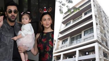 Fresh Video of Ranbir Kapoor and Alia Bhatt’s New Bungalow in Bandra Out! Raha Kapoor to be Co-Owner of INR 250 Crore Property in Mumbai – Reports