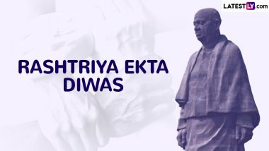 Sardar Vallabhbhai Patel Jayanti 2024 Messages: Send Rashtriya Ekta Diwas Greetings, Quotes, HD Images and Wallpapers on National Unity Day