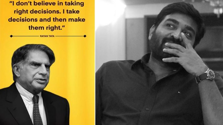 Vijay Sethupathi Shares a Quote That Was Never Made by Late Industrialist Ratan Tata – Here’s Proof (Watch Video)