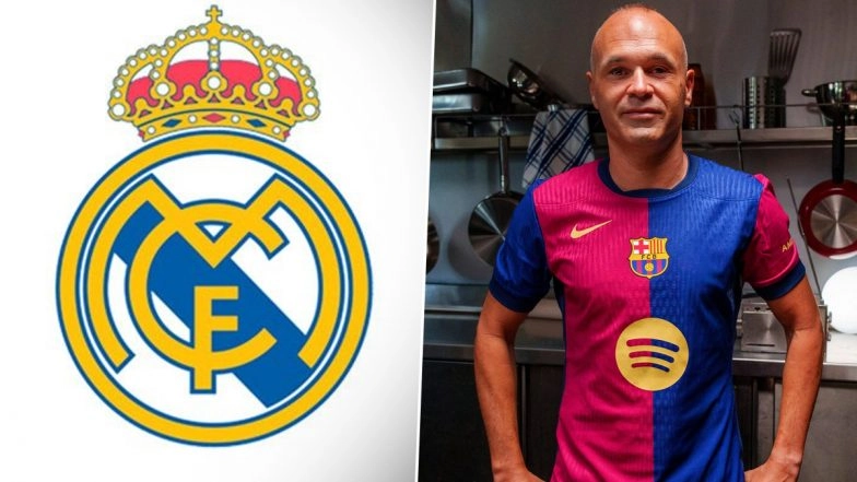Andres Iniesta Retires: Real Madrid Release Statement After Barcelona Legend's Retirement, Calls Him &lsquo;One of the Biggest Legends of Spanish and World Football&rsquo;