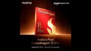 Realme GT 7 Pro Launch Confirmed for November 2024, Set To Feature Latest Snapdragon 8 Elite; Check Expected Specifications and Features