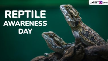 Reptile Awareness Day 2024 Date and Significance: Know All About the Day Celebrating and Raising Awareness About Reptiles