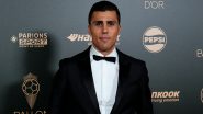 Rodri Wins Ballon d'Or 2024 Award, Spain and Manchester City Midfielder Pips Vinicius Jr to Bag Trophy for First Time