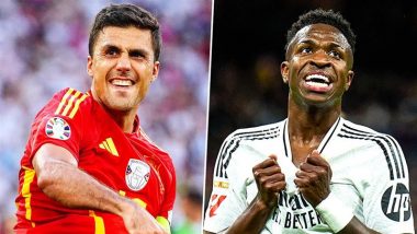 Ballon d'or 2024: Manchester City Reportedly Informed Real Madrid About Rodri Winning Prestigious Award Ahead of Vinicius Jr