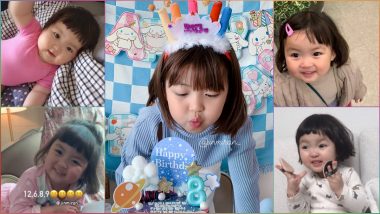 Rohee Birthday Is Here! Rohee Baby aka 'WhatsApp Stickers and Memes Queen' Turns 8, Mum Jinmiran Shares Adorable Photos on Instagram