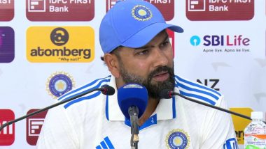 IND vs NZ 2nd Test 2024: Captain Rohit Sharma Pinponts Reason Behind Indian Cricket Team's Defeat to New Zealand in Pune Test