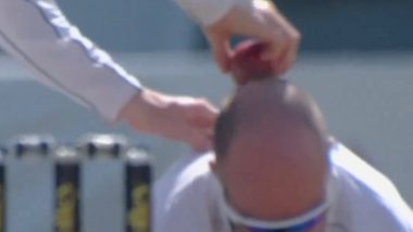 Joe Root Hilariously Uses Jack Leach's Bald Head to Shine Ball During PAK vs ENG 2nd Test 2024, Video Goes Viral