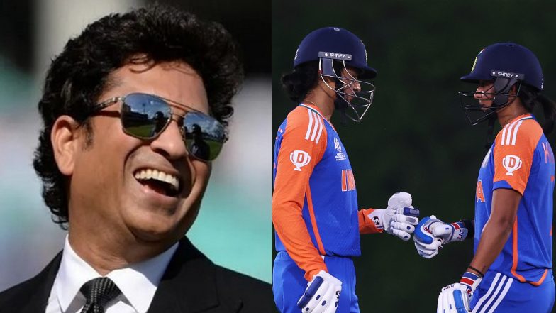 Sachin Tendulkar Wishes Good Luck to India Women's National Cricket Team As Harmanpreet Kaur and Co Start ICC Women's T20 World Cup 2024 Campaign Against New Zealand (See Post)