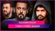 Salman Khan Threatened Again: Actor Gets Fresh Death Threat, INR 5 Crore Demanded To &lsquo;End Enmity&rsquo; With Lawrence Bishnoi