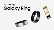 Samsung Galaxy Ring Launched in India With Galaxy AI, Advanced Health Tracking; Check Price, Offers Specifications and Features