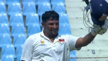 Irani Cup 2024: Sarfaraz Khan Smashes Double Ton For Mumbai, Piles Up Pressure on Rest of India and KL Rahul