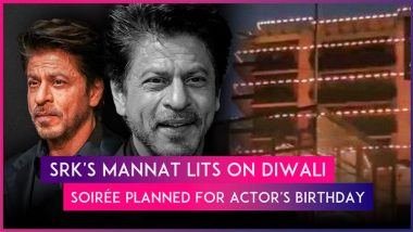 Shah Rukh Khan’s Mannat Sparkles This Diwali; Gauri Khan Invites Shalini Passi, Atlee & More for ‘King’ Actor’s 59th Birthday Party