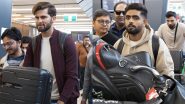 Babar Azam, Shaheen Afridi and Other Pakistan Cricket Team Players Arrive in Australia Ahead of AUS vs PAK ODI Series 2024 (See Pics)