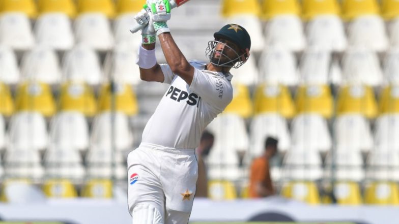 Shan Masood Completes 2,000 Runs in Test Cricket, Pakistan Cricket Team Captain Achieves Feat During PAK vs ENG 1st Test 2024 In Multan