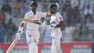 Shan Masood-Abdullah Shafique Pair Registers Second-Highest Partnership at Multan Cricket Stadium in Test Cricket, Achieve Feat During PAK vs ENG 1st Test 2024