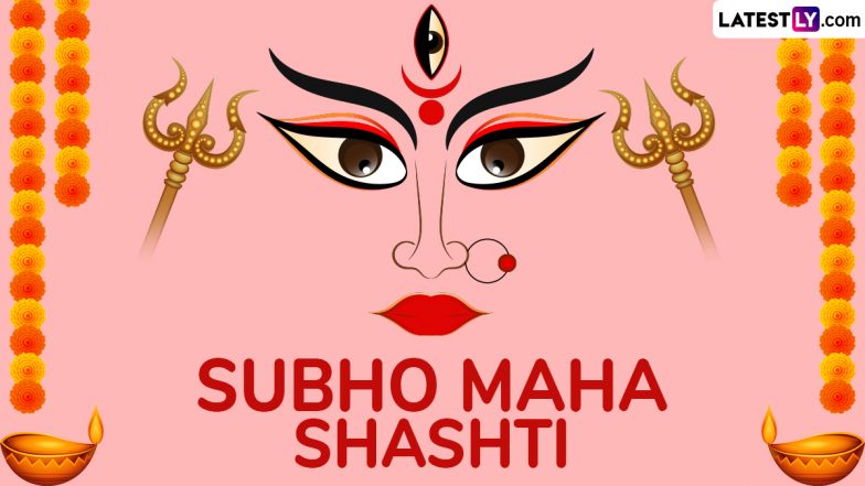 Happy Shashti 2024 Messages, Greetings and Images To Celebrate Durga Puja 
