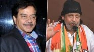 Shatrughan Sinha Congratulates Mithun Chakraborty on Dadasaheb Phalke Award, Hails Veteran Actor&rsquo;s Remarkable Contribution to Cinema