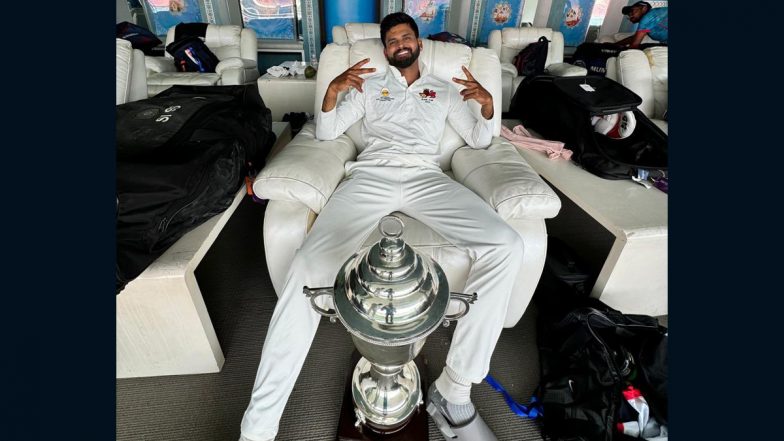 Shreyas Iyer Reacts After Mumbai Wins Irani Cup 2024 Title By Taking First Innings Lead Against Rest of India, Says 'We Are Proud Beyond Words' (See Post)