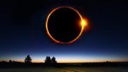 ‘Ring of Fire’ Solar Eclipse 2024 Live Streaming: How To Watch October 2 Annular Solar Eclipse Online? Know Surya Grahan’s Live Telecast Details