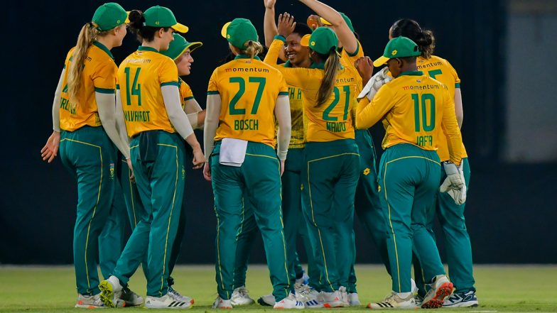 How To Watch SA-W vs WI-W ICC Women's T20 World Cup 2024 Match Free Live Streaming Online? Get Free Telecast Details of South Africa Women vs West Indies Women Cricket Match on TV