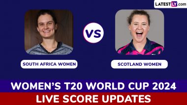 SA-W Win By 80 Runs | South Africa vs Scotland Highlights of ICC Women’s T20 World Cup 2024: Proteas Register Commanding Victory