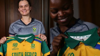 South Africa Women’s National Cricket Team To Wear Special Jerseys Honouring Their Loved Ones During ICC Women’s T20 World Cup 2024