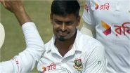 Taijul Islam Completes His 14th Five-Wicket Haul in Test Cricket, Achieves Feat During BAN vs SA 2nd Test 2024