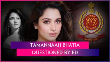 Tamannaah Bhatia Questioned by ED: Actress Summoned by ED in Guwahati in Money Laundering Case Linked to HPZ Token Scam App