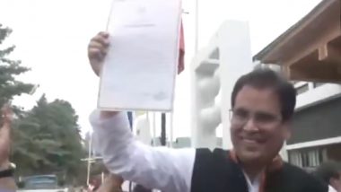 Zadibal Assembly Election Result 2024: National Conference Leader Tanvir Sadiq Wins Jammu and Kashmir Seat, Defeats People’s Conference’s Abid Hussain Ansari by 16,000 Votes (Watch Video)