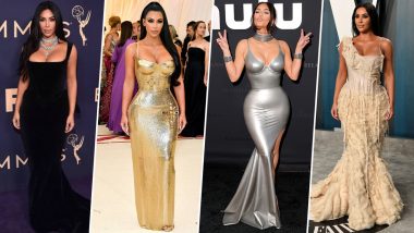 Kim Kardashian Birthday: Hottest Red Carpet Looks of the Reality TV Star to Ogle At (View Pics)