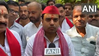 Uttar Pradesh Assembly By-Elections 2024: Samajwadi Party Candidate Tej Pratap Yadav Files Nomination From Karhal Seat