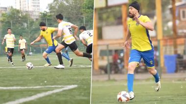 Tiger Shroff Makes His Debut In Professional Football, Bollywood Star Features For Mumbay FC in MFA Elite Premier League 2024 (Watch Video)