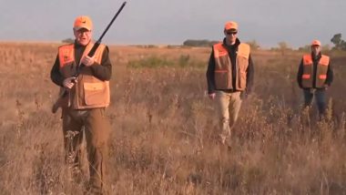 ‘Tampon Tim Poses for the Cameras’: Donald Trump’s Campaign Takes a Dig at Democrat VP Nominee Tim Walz As He Poses for Cameras During Hunting Trip (Watch Video)