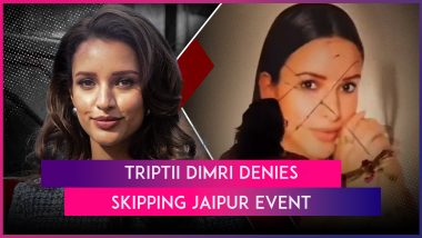 Triptii Dimri Issues Official Statement After Backlash Over Skipping Jaipur Event After Charging INR 5 Lakh For It