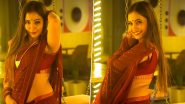 Trisha Kar Madhu Desi Viral Video: Bhojpuri Actress Shells Sensuous Moves in Maroon Saree and Stylish Blouse in Trending Instagram Reel (Watch)