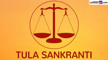 Tula Sankranti 2024 Date: Know Punya Kala Muhurt and Significance To Mark the Auspicious Hindu Festival of Garbhana Sankranti