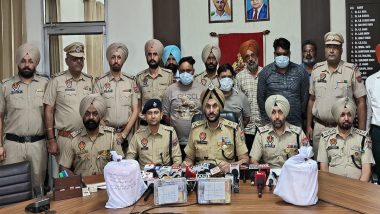 Amritsar: Punjab Police Busts Narcotic Network, Jail Warden Among 3 Held for Supplying Drugs to Prisoners (See Pics and Video)