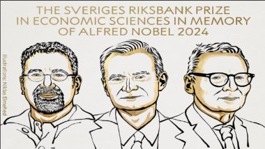 Nobel Prize in Economics 2024 Winners: Daron Acemoglu, Simon Johnson and James Robinson Awarded for Research Into Differences in Prosperity Between Nations