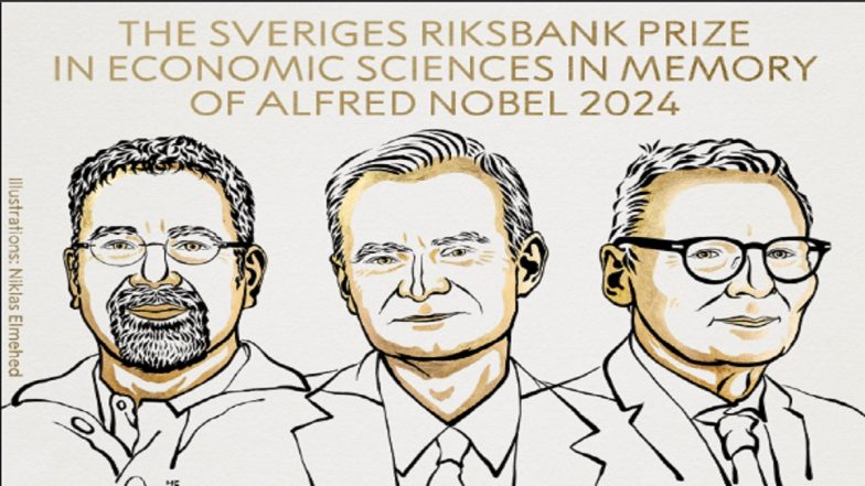 Daron Acemoglu, Simon Johnson and James Robinson Awarded Nobel Prize in Economics 2024