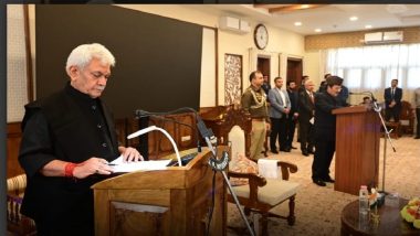 Jammu and Kashmir: National Conference Leader Mubarak Gul Takes Oath As Protem Speaker (See Pics and Video)