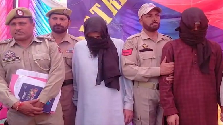 Poonch Terrorist Attack: 2 Terrorists Behind Several Grenade Attacks Arrested in Jammu and Kashmir (Watch Video)