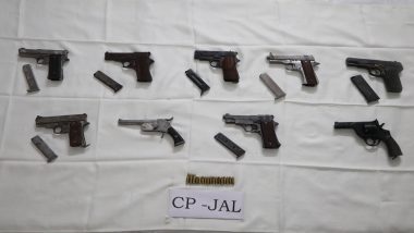 Punjab: Police Thwart Target Killings, Recover 9 Weapons; 5 Bambiha-Kaushal Gang Operatives Arrested (See Pic)