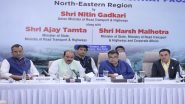 Centre Decides To Step Up 98 National Highway Projects in 4 NE States To Boost Connectivity in Review Meeting Headed by Nitin Gadkari (See Pics and Video)