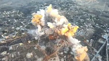 Israel-Hezbollah War: Israeli Military Destroys Radwan Force Terrorist Staging Area in Lebanon, Call It ‘Purification of the Space’ (Watch Video)